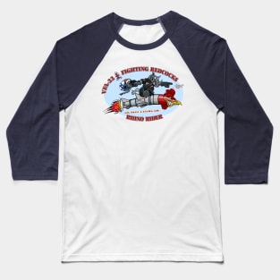 Fighting Redcocks Rhino Nose Art Baseball T-Shirt